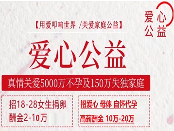 巴宜捐卵助孕生子 爱心志愿者招募